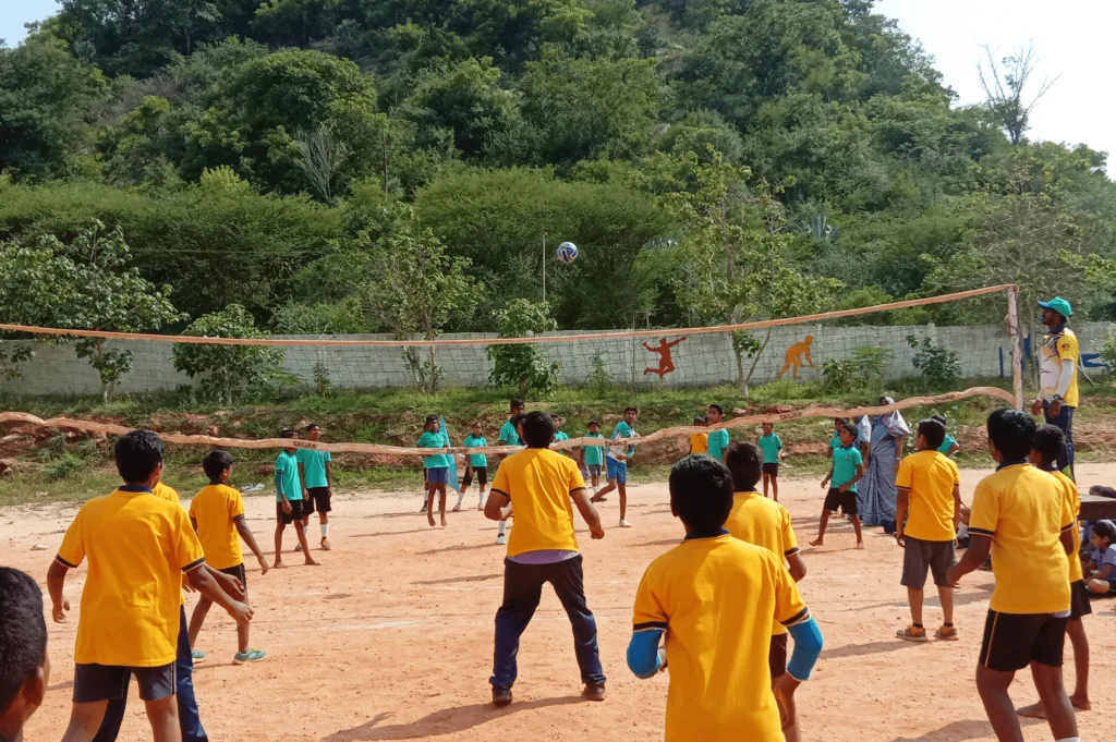 Outdoor Games in Dobbs Public School