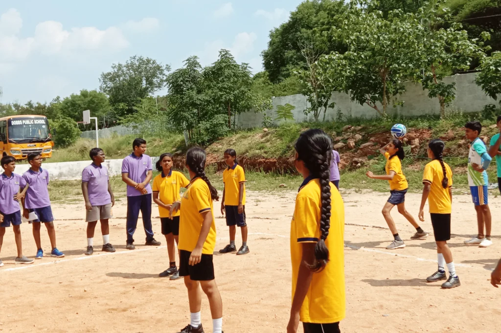 Outdoor Games in Dobbs Public School