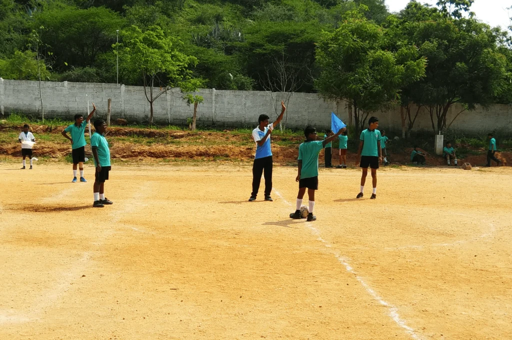 Outdoor Games in Dobbs Public School