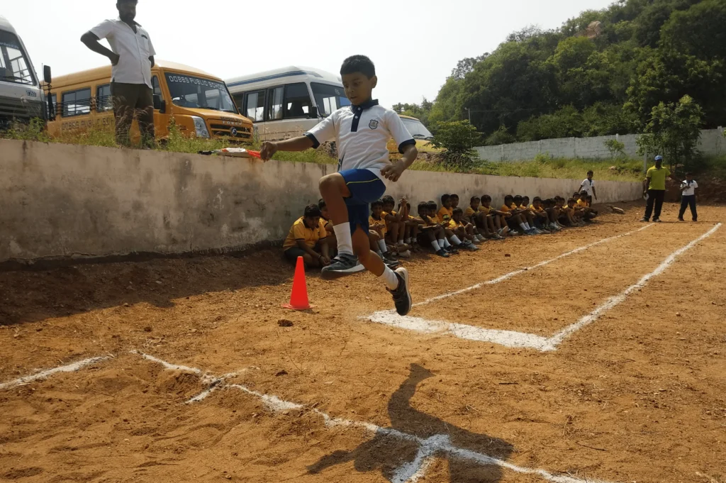 Outdoor Games in Dobbs Public School