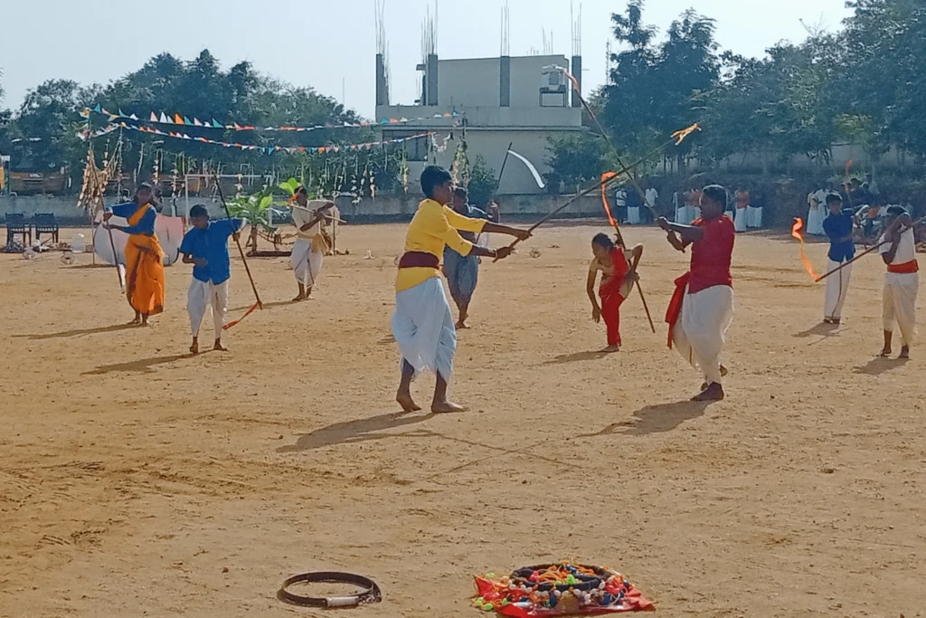 Pongal Celebration in Dobbs Public School