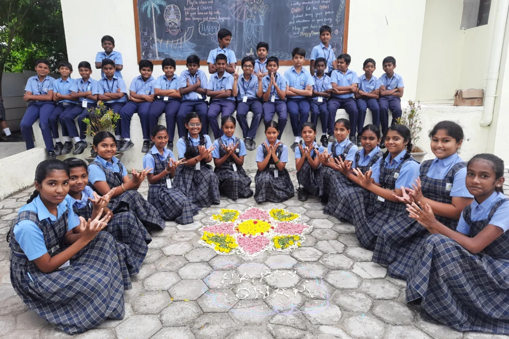 Students in Dobbs Public School