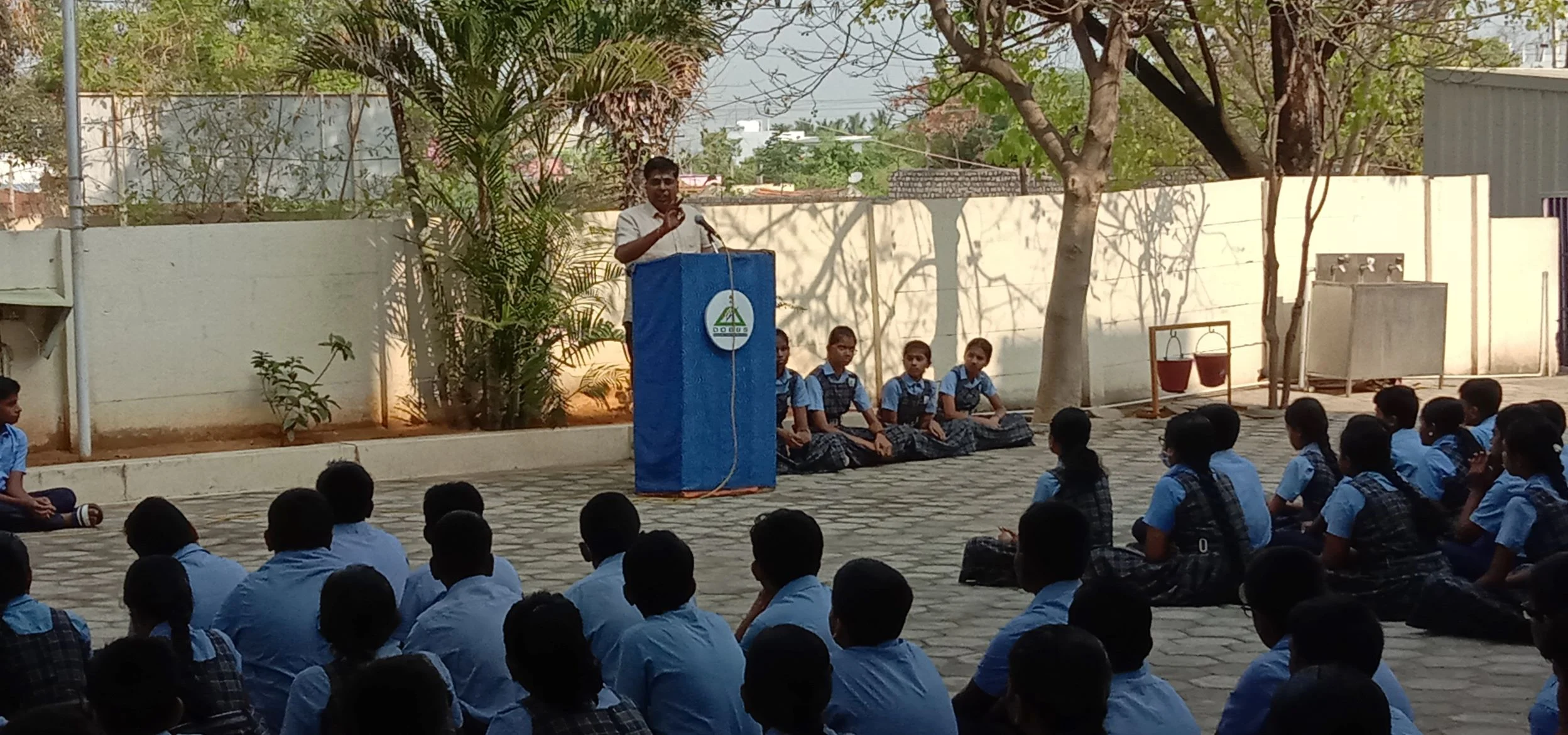 Speech in Dobbs Public School